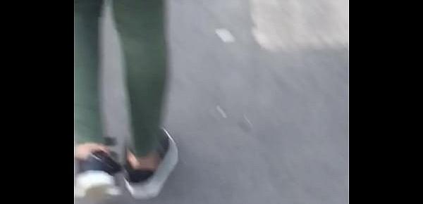  hijab big ass walking